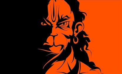 Worshipping Hanuman on his Jayanti